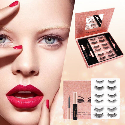 No Glue Waterproof Magnetic Lashes